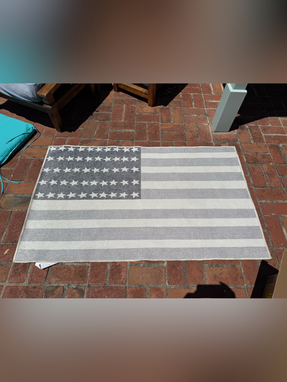 Ruggable 3x5 B&W 🇺🇸 rug